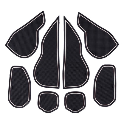 16pcs Car Mat Non-Slip Door Slot Pad for Toyota Crown (2023)