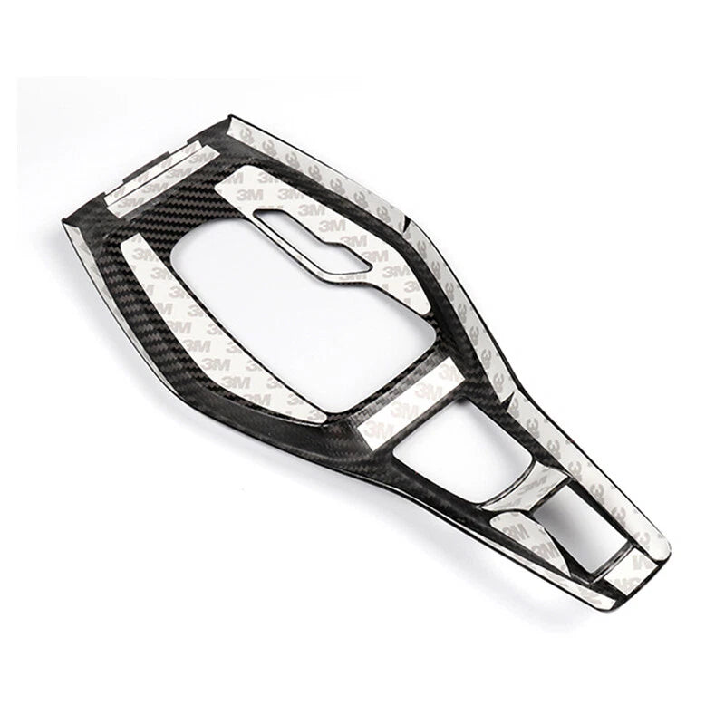 Real Carbon Fiber Center Console Gear Shift Knob Trim fit For Camaro 2016-2019