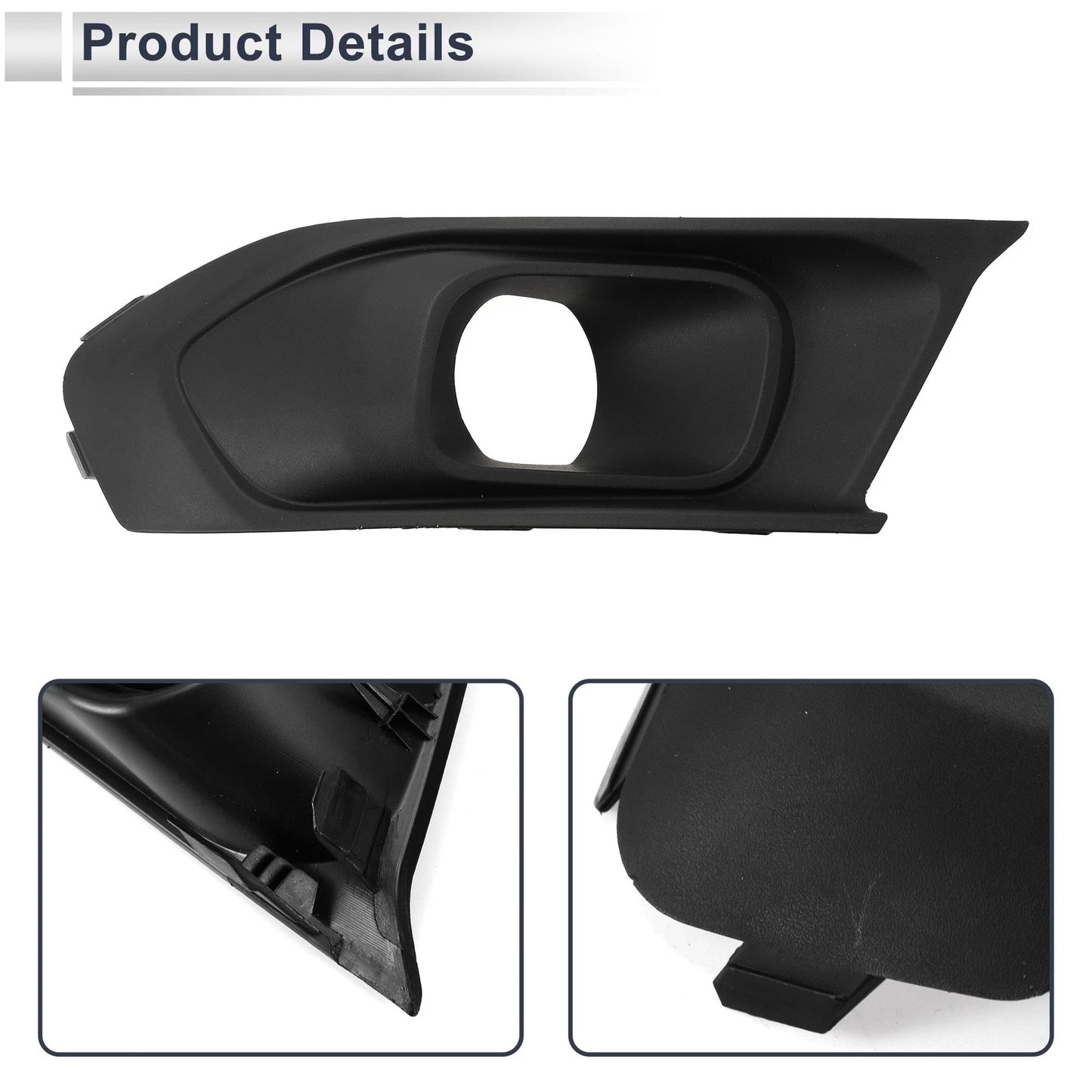 Front Left Fog Light Grill for Ford Escort (2015)