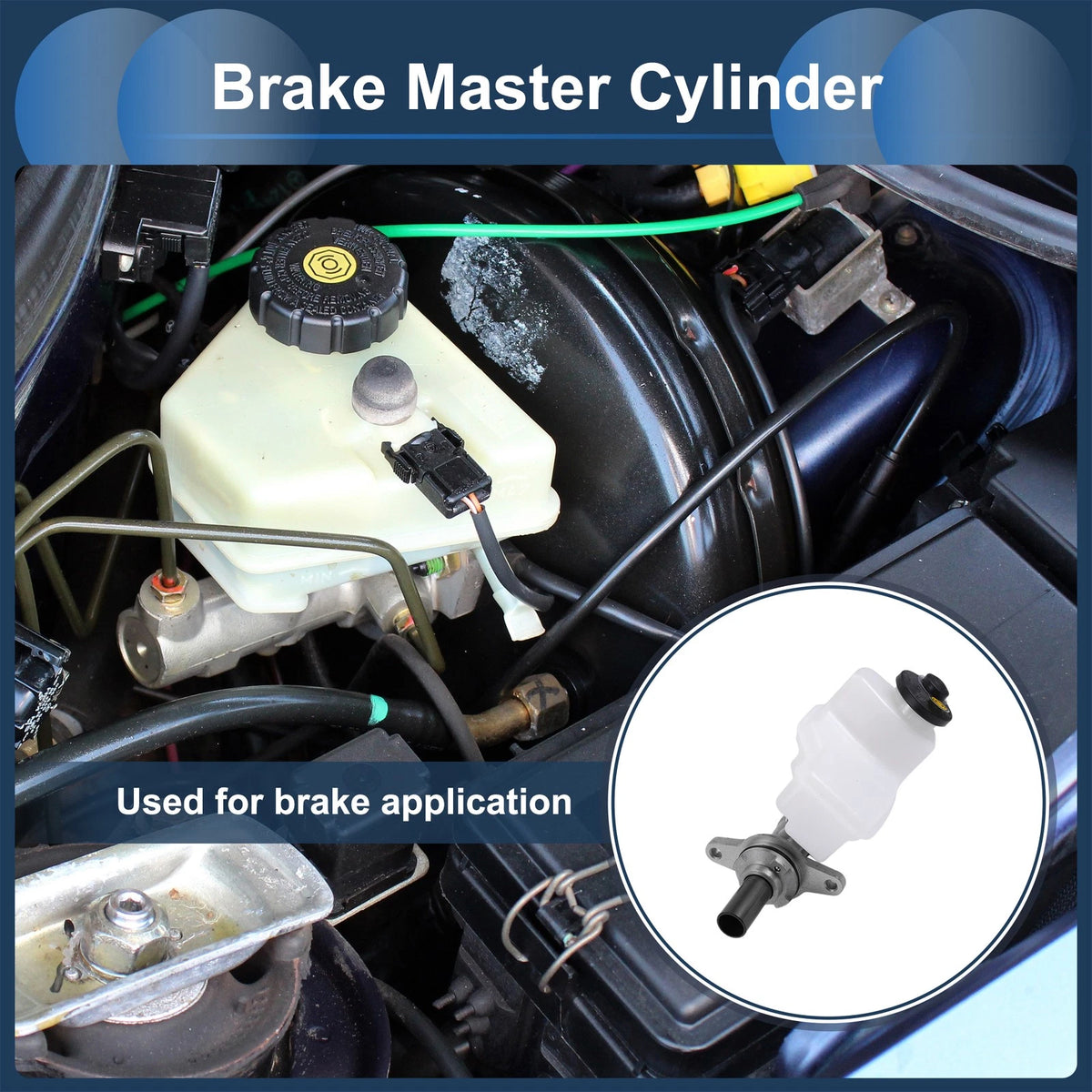 Brake Master Cylinder with Reservoir for Toyota Avalon (2019–2023)
