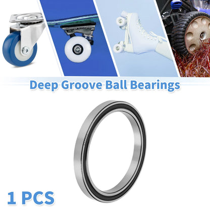 Deep Groove Ball Bearings 100x125x13mm for Scooter Skateboard Wheel