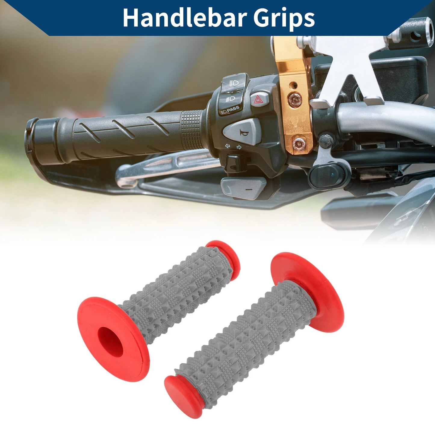 Hand Grips Cover / 22 x 24 mm / Motorcycle