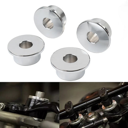 Handlebar Riser Bushings for Harley Sportster Softail Dyna 883 1200 (2004-2023)