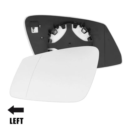 Heated Mirror Glass with Backing Left Side for BMW F10 528i/550i (2009-2017)