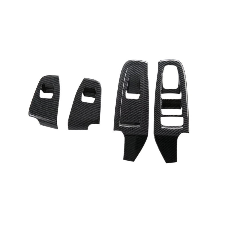 Carbon Fiber Car Interior Cover Trim / 14 x Pcs / for Subaru Crosstrek (2024–2025)