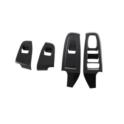 Carbon Fiber Car Interior Cover Trim / 14 x Pcs / for Subaru Crosstrek (2024–2025)