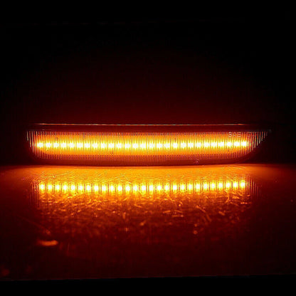 Smoked-Amber LED Side Lights for 2010-2014 Ford Mustang GT (2010-2014)