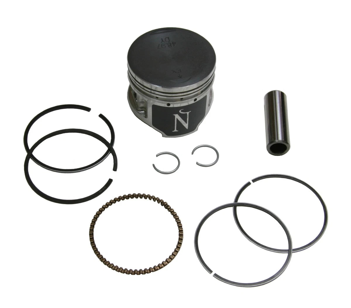 Namura 50mm .040 Over Bore Piston Kit for Yamaha Breeze 125 & Grizzly 125