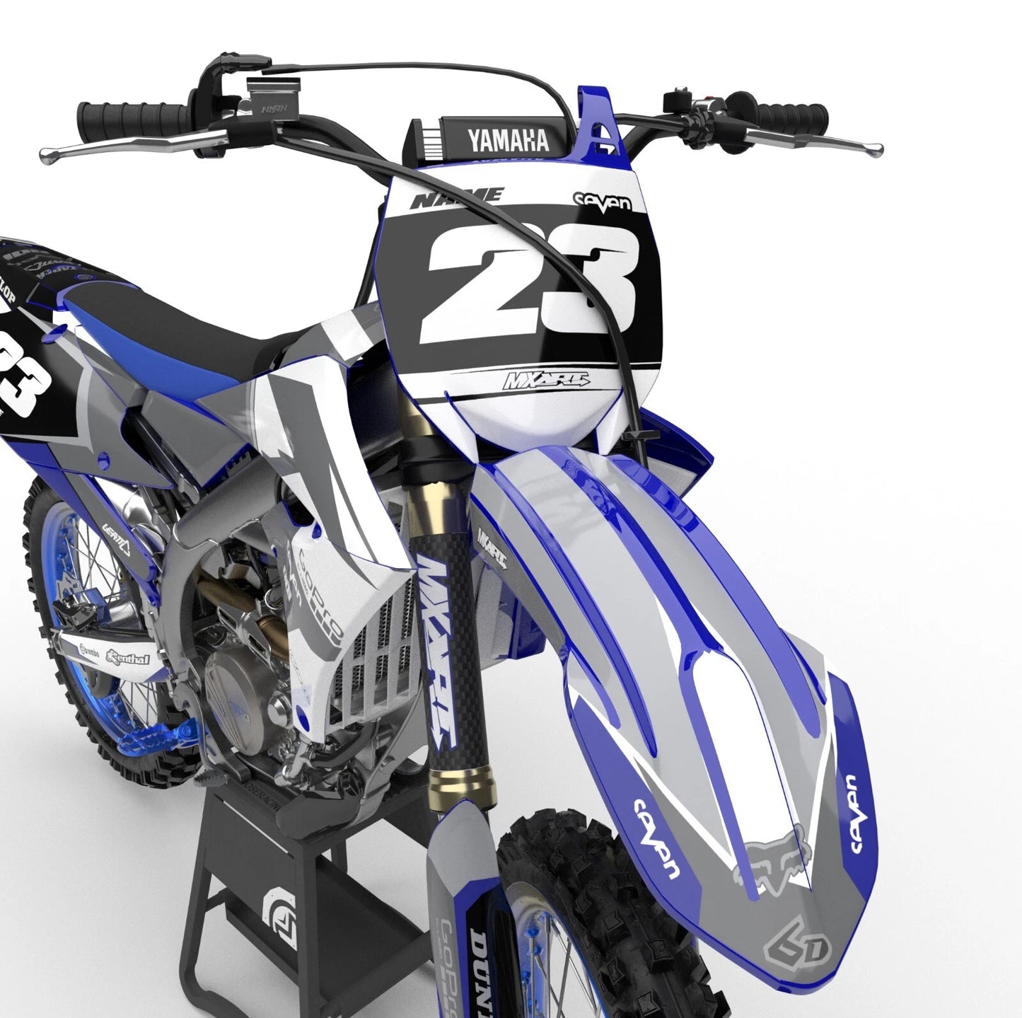 Custom Graphics Full Kit for Yamaha YZF 450 (2010-2013) SHADES STYLE Stickers