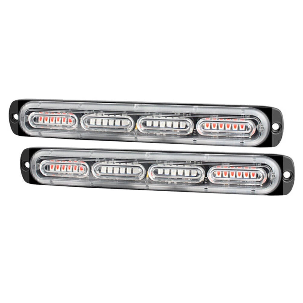 4 LED Strobe Lights Emergency Flashing Beacons for Cars