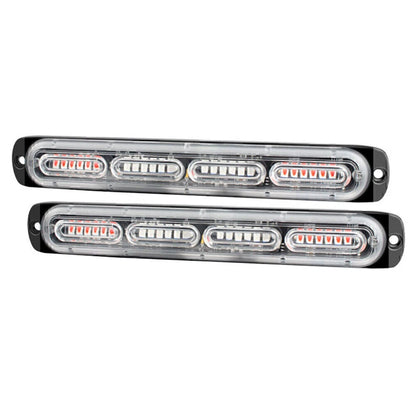 4 LED Strobe Lights Emergency Flashing Beacons for Cars