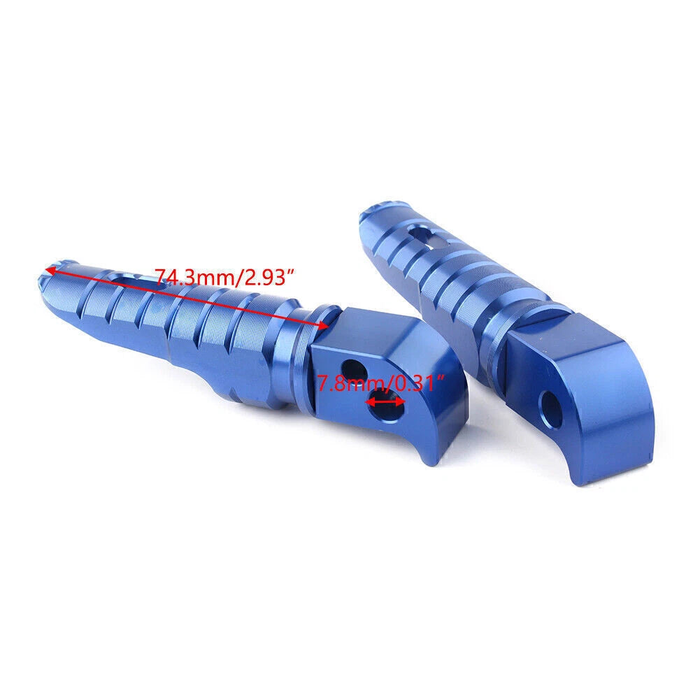 Rear Foot Pegs for Yamaha YZF-R1, YZFR6, MT-07, FZ-07, VMAX1700 (2015-2023)