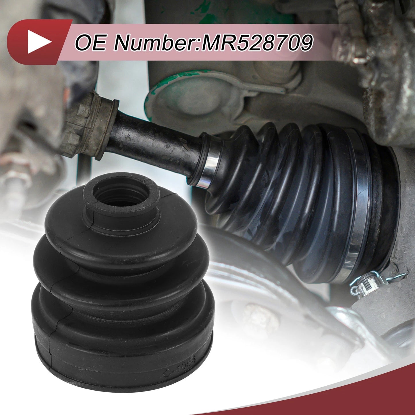 Inner CV Joint Boot Kit w/ Clamps for Mitsubishi Montero (2001-2006)