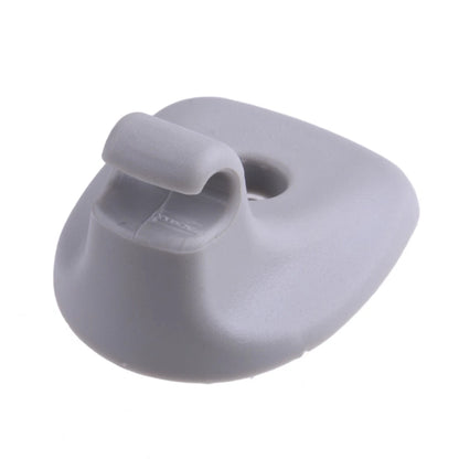 Grey Sun Visor Support Clips for Chrysler 200, Dodge Avenger (2011-2014)