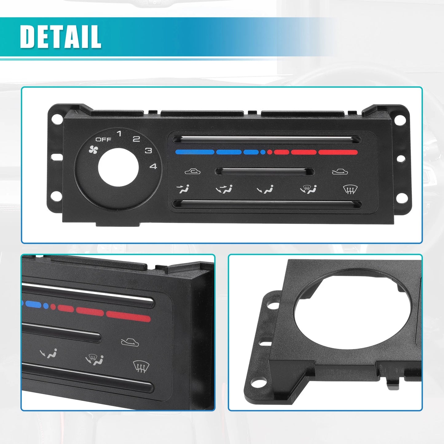 Car Heater Control Panel for Mazda Miata (1990-1997)