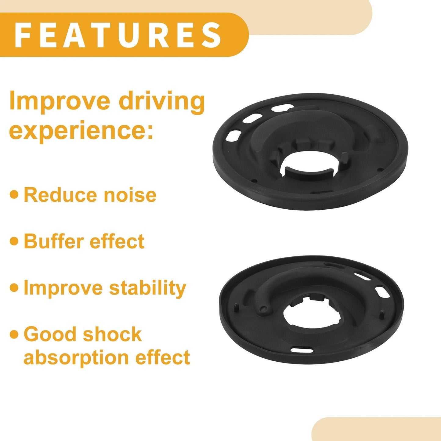 Coil Spring Insulator for Toyota Highlander Rubber (2001-2023)