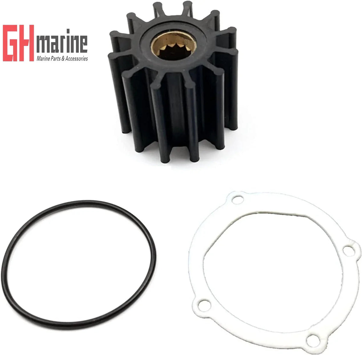 Flexible Water Pump Impeller for Volvo Penta 4.3L Inboard Motors
