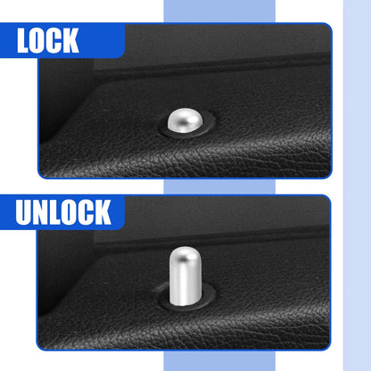 Door Lock Rod Knob and Button Cover for BMW 328i 335i (2007 - 2013)