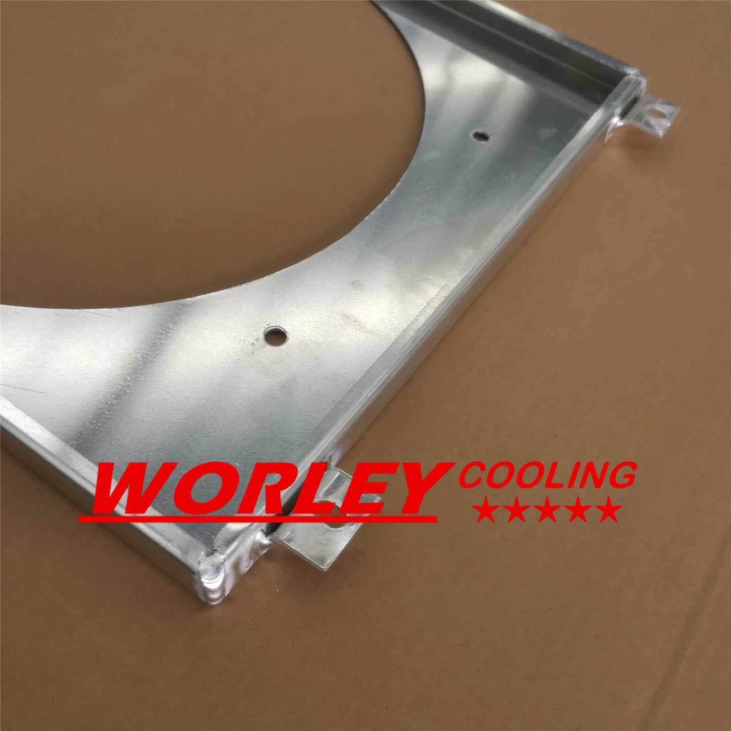 Aluminum Shroud for Ford Fairlane, Mustang (1963-1969, 1967-1969)