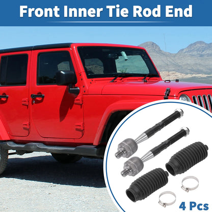 4pcs Front Inner Tie Rod Ends for Jeep Grand Cherokee (2011-2015)