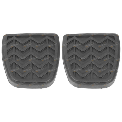 2 x Clutch & Brake Pedal Pads for Toyota Echo NCP10 (1999–2005)