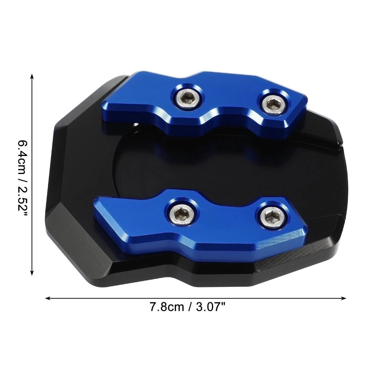 Kickstand Pad for Honda ADV-160 Black Blue Wrench (2022–2022)