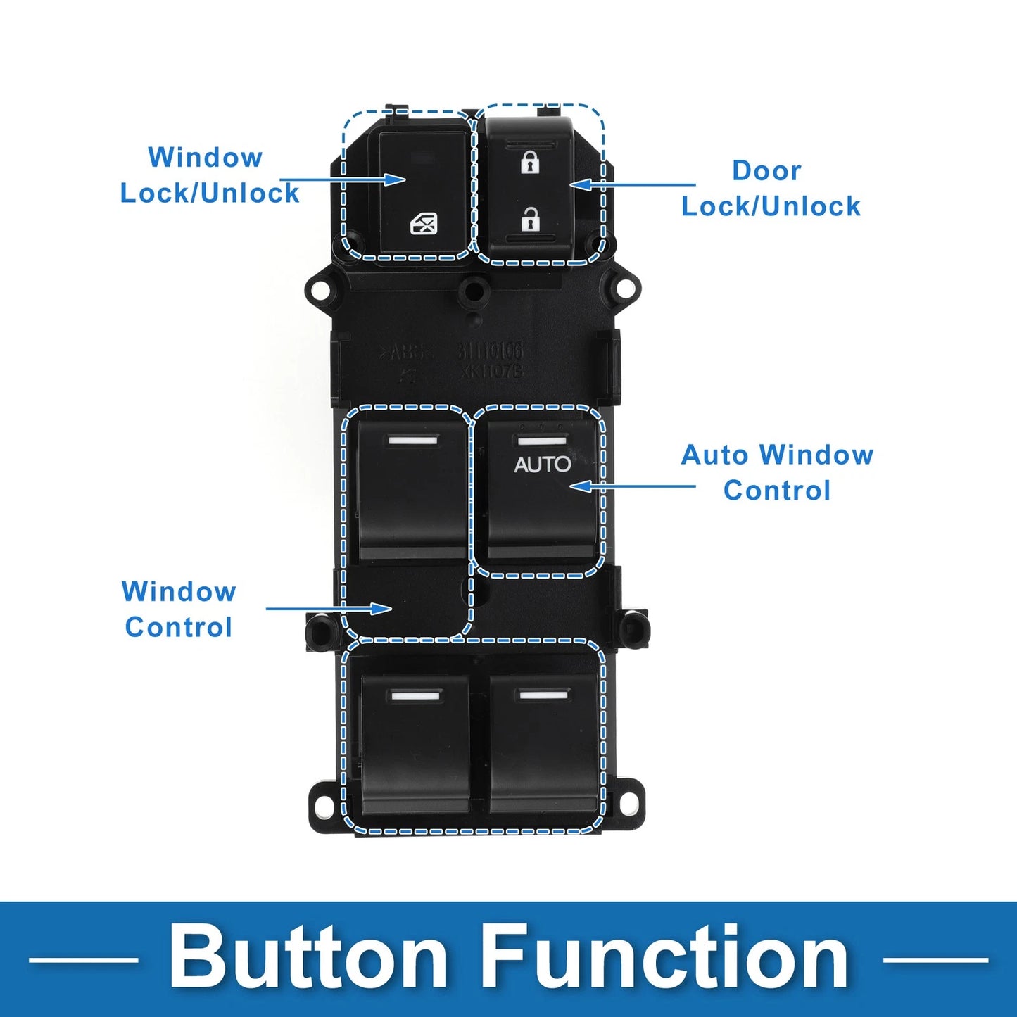 Power Window Switch for Honda Accord (2008-2012)
