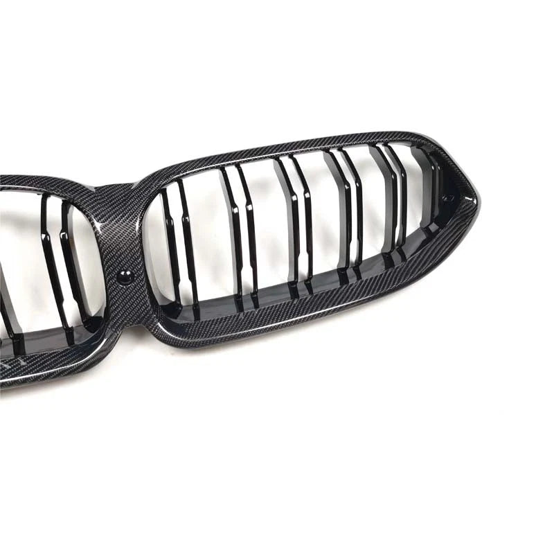 Real Carbon Fiber Front Grille for BMW 8 Series G14 G15 G16 Pre-LCI 2019-2022