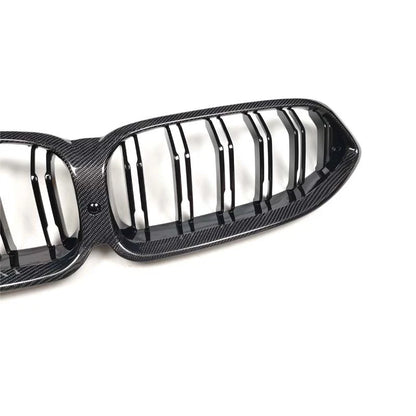 Real Carbon Fiber Front Grille for BMW 8 Series G14 G15 G16 Pre-LCI 2019-2022