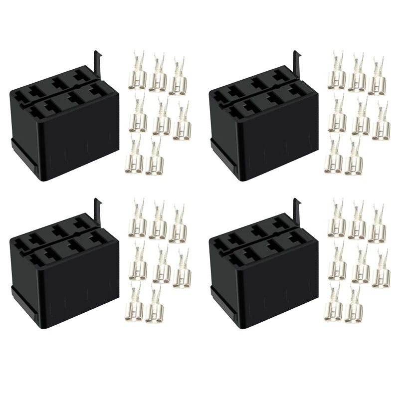 4 x Carling ARB Rocker Switch Wiring Terminal Connector Plug for Car 79-23