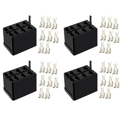 4 x Carling ARB Rocker Switch Wiring Terminal Connector Plug for Car 79-23
