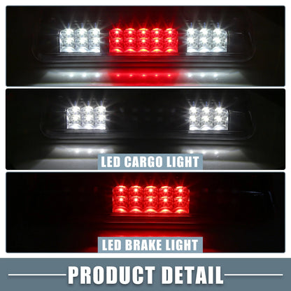 High Mount Stop Light for Ford F150 (2004-2008) Black Housing Clear Lens