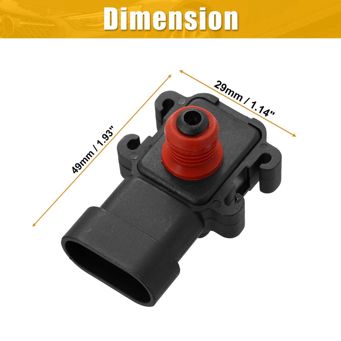 Manifold Absolute Pressure Sensor for Chevrolet Silverado Tahoe S10