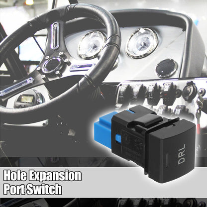 Hole Expansion Port Switch DRL Daytime Running Lights for Toyota