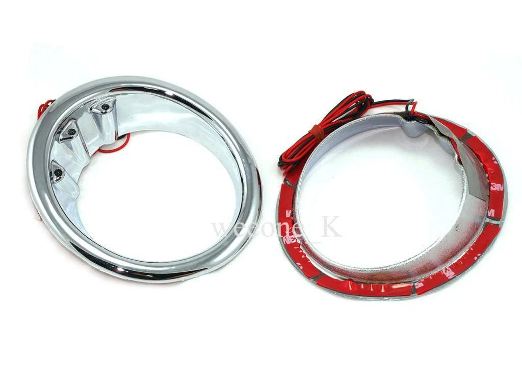 Fog Light Covers L.E.D for Toyota Hilux MK6 (2009-2011)