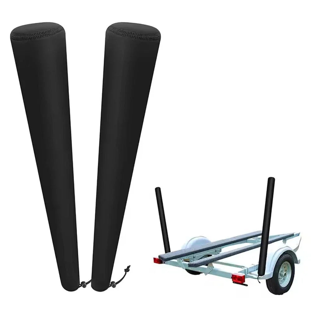 Protective Neoprene Guide Pole Sleeves for Boats/Trailers, Set of 2