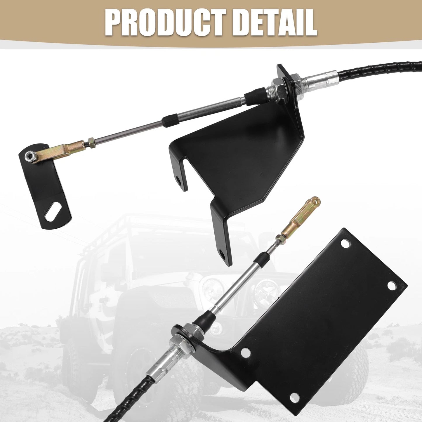 Transmission Shift Linkage Kit for Jeep Wrangler TJ (1997-2006)