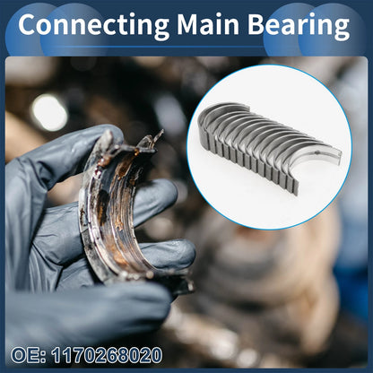 14 Pcs Main Bearing Set for Toyota Dyna (1977-1984)