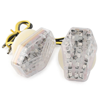 LED Turn Signal Light Indicators Amber for Suzuki GSXR600 750 1000 SV650 (2001-2023)