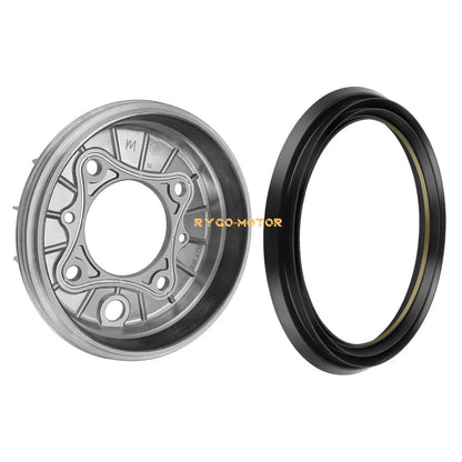 Front Brake Drum Hub & Seal Kit for Honda Rancher 350 TRX350 4x4 (2000–2006)
