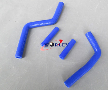 Silicone Radiator Hose Kit for Yamaha YZ125 (2003-2008) - Blue