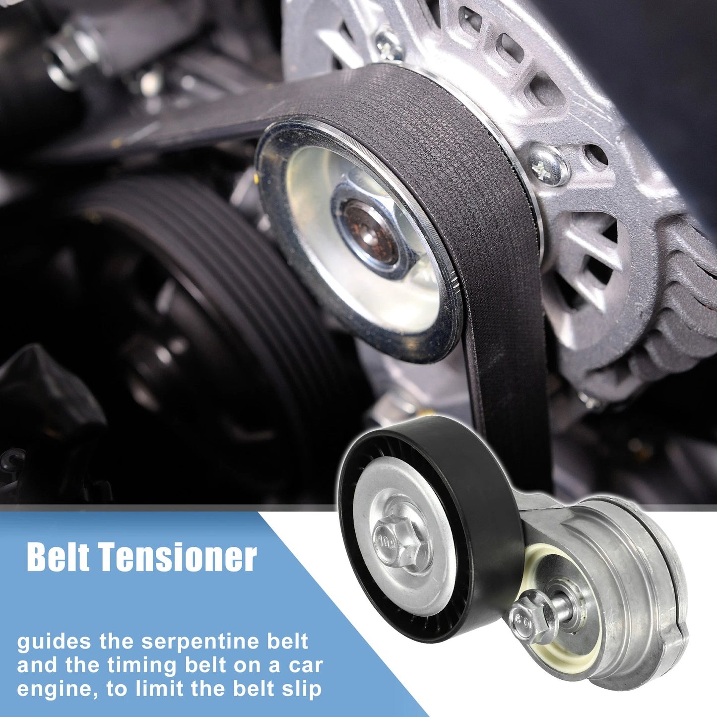 Serpentine Belt Tensioner for Chevrolet Corvette Camaro 5.7L (1997-2013)