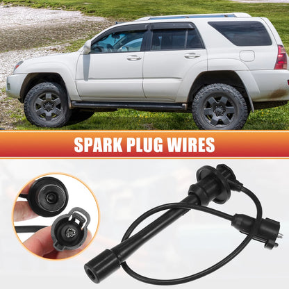 4 Pcs Spark Plug Wire Ignition Coil Cable for Toyota Tacoma