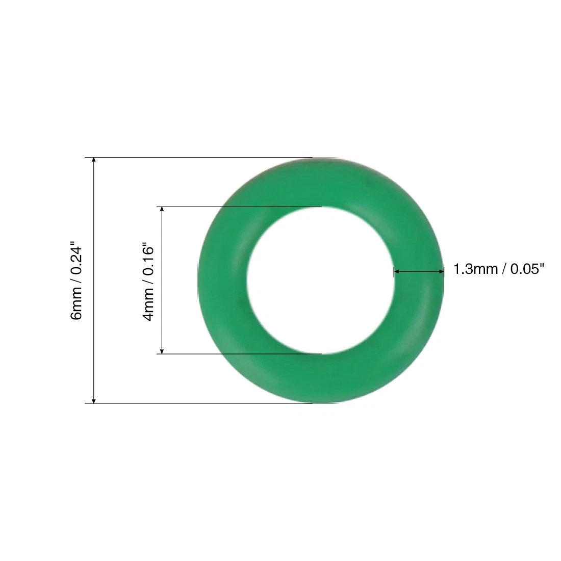 4 x Diesel Fuel Injector O-Ring Seal Gasket for Ford Transit (2006-2013)