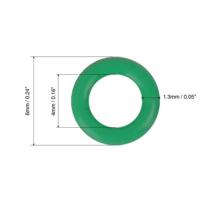 4 x Diesel Fuel Injector O-Ring Seal Gasket for Ford Transit (2006-2013)