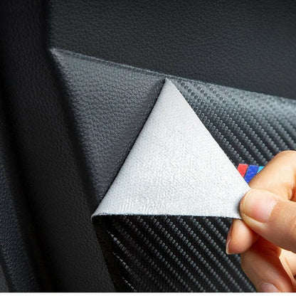 Carbon Fiber Door Anti Kick Pad Protect Stickers for Toyota RAV4 (2019–2024)