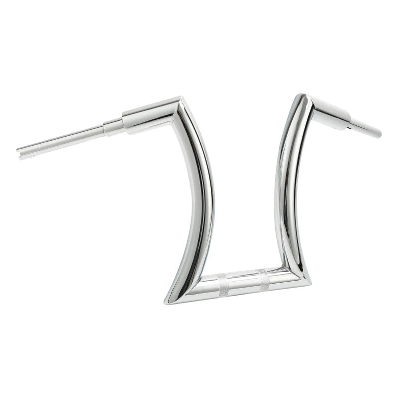 16" Chrome Rise 2" Hanger Handlebars for Harley Softail Sportster