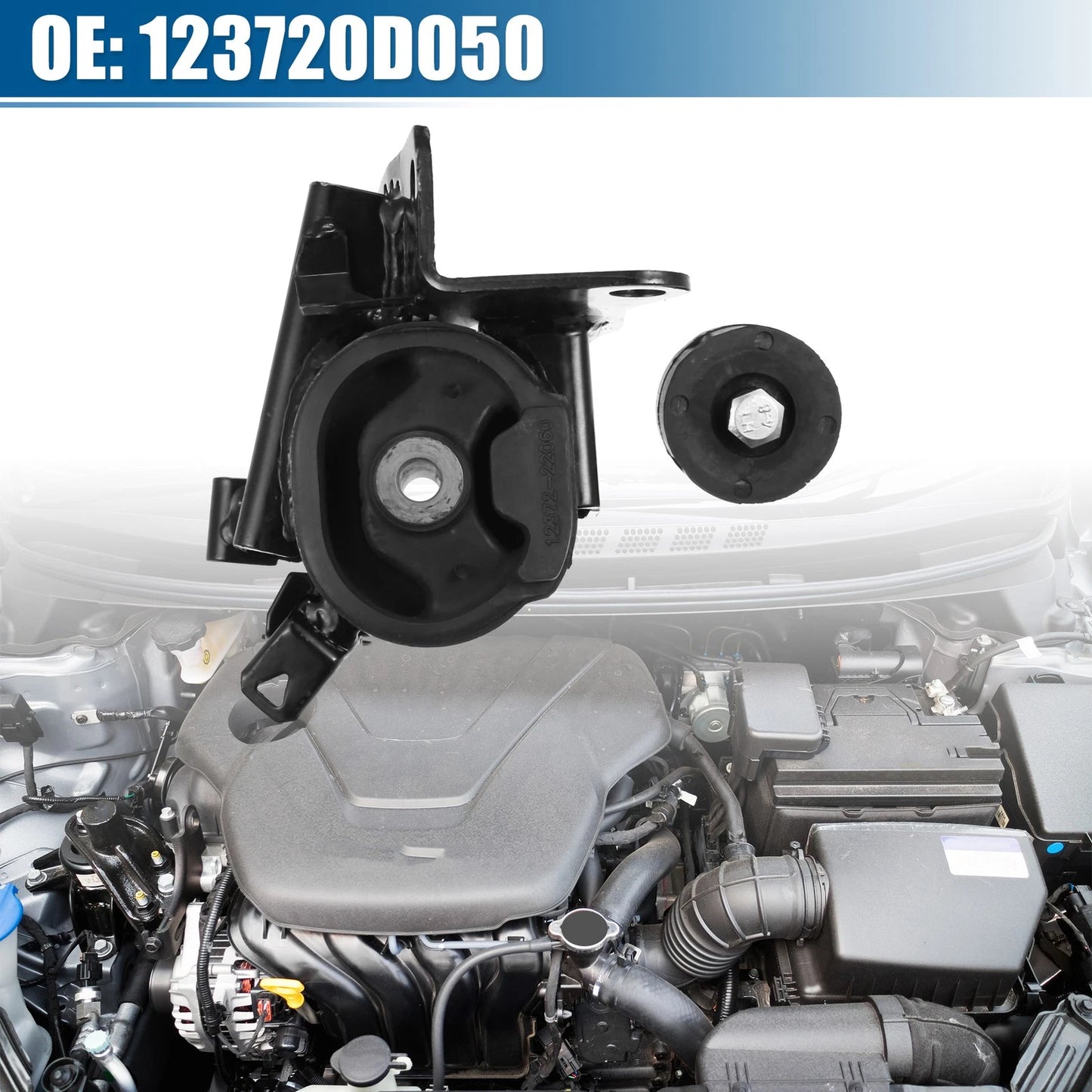 Front Left Engine Motor Mount for Toyota Corolla (2003–2008)