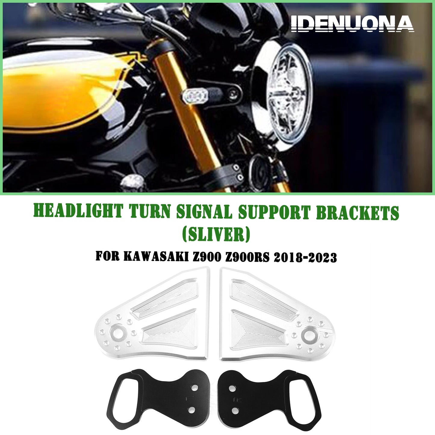 Headlight Turn Signal Light Support Bracket for Kawasaki Z900RS (2018-2023)