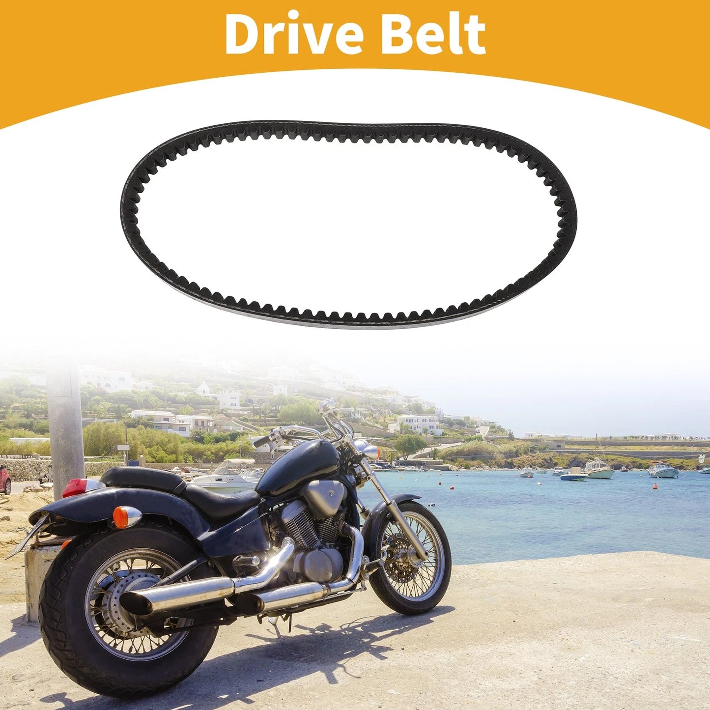 Drive Belt / 2T / V-Belt for Derbi 50 Boulevard (2009–2009)